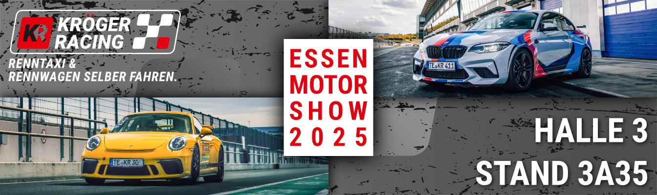 Kröger Racing auf der Essen Motor Show 2025 Kröger Racing auf der Essen Motor Show 2025